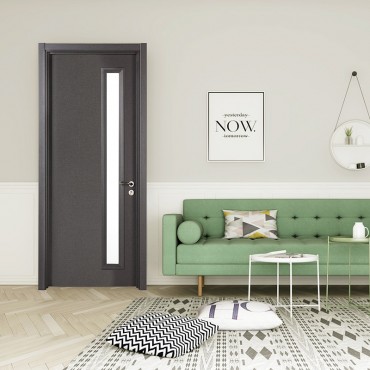 派的门实木复合门MA-013B影灰