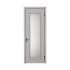 派的门,实木复合门,MX-007B玻璃款轻奢灰