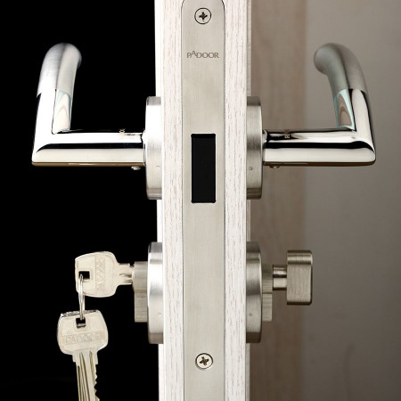 派的门标准五金锁具PD016银色（不单卖、不含门吸）