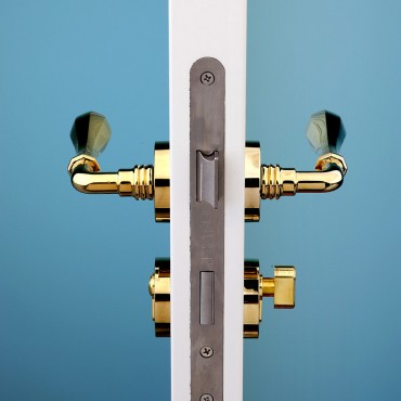 派的门标准五金锁具PD017金色（不单卖、不含门吸）