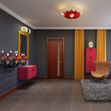 派的门 实木复合门 MA-013B落基枫雨