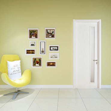 派的门 实木复合门 MA-013B雪影