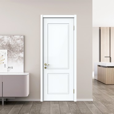 派的门 油漆木门 YA-004 混油白|99分白|莫兰迪灰